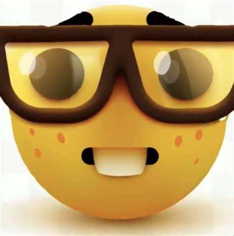 nerd emoji meme|nerd emoji copy paste meme.